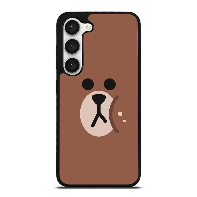 BROWN LINE FRIENDS Samsung Galaxy S23 Case Cover