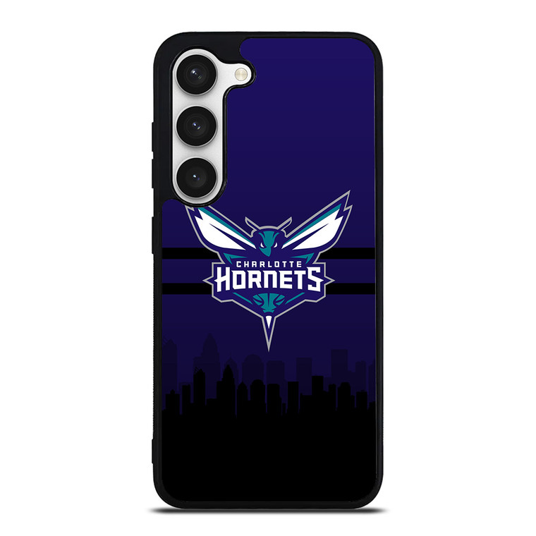 CHARLOTTE HORNETS NBA SKYLINE Samsung Galaxy S23 Case Cover
