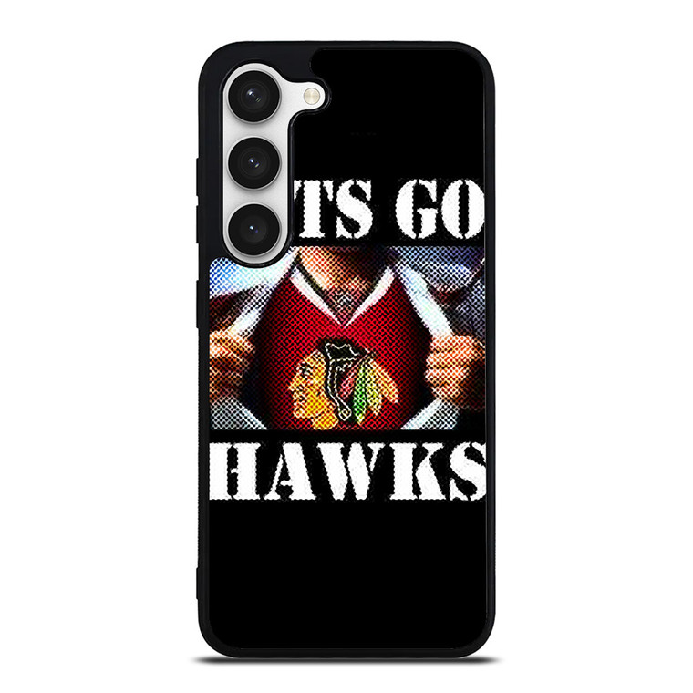 CHICAGO BLACKHAWKS NHL HOCKEY FANS Samsung Galaxy S23 Case Cover