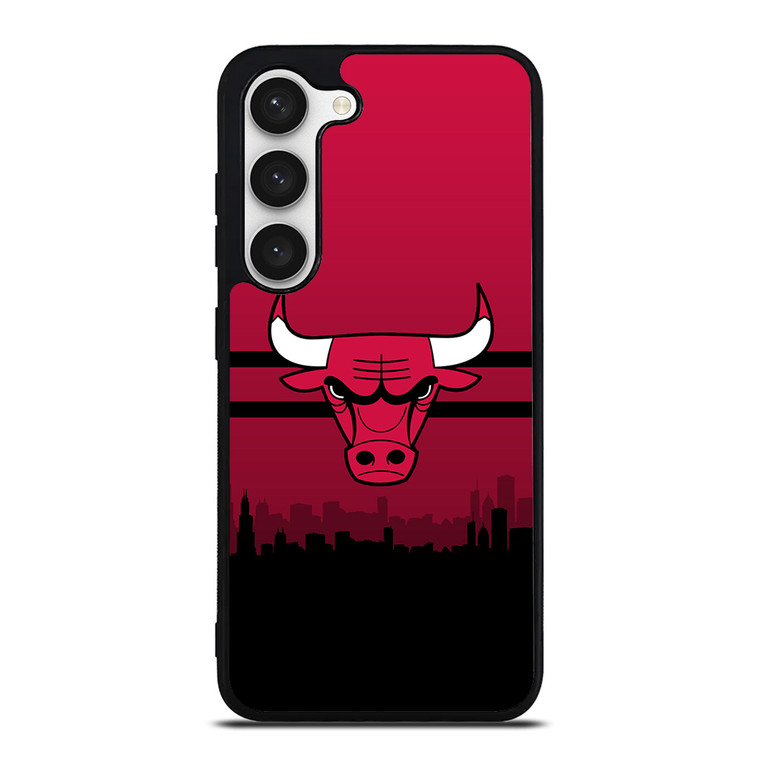 CHICAGO BULLS NBA SKYLINE Samsung Galaxy S23 Case Cover