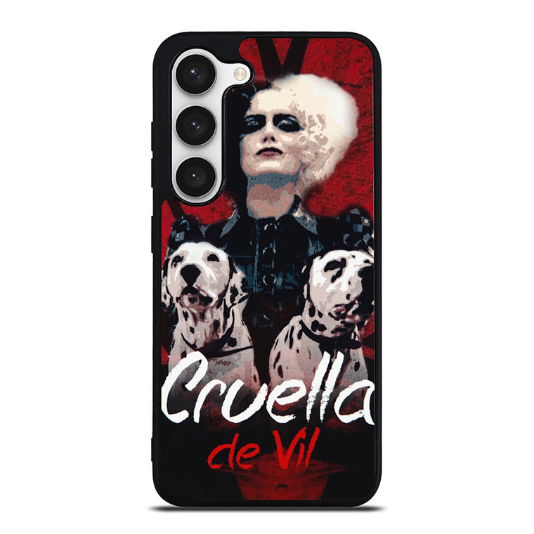 DISNEY CRUELLA DE VIL DALMATIAN Samsung Galaxy S23 Case Cover