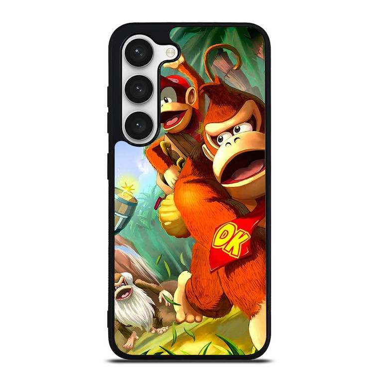 DONKEY KONG NINTENDO GAMES 4 Samsung Galaxy S23 Case Cover