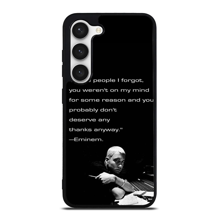 EMINEM RAPPER QUOTES 2 Samsung Galaxy S23 Case Cover