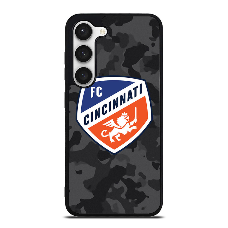 FC CINCINNATI MLS BLACK CAMO Samsung Galaxy S23 Case Cover