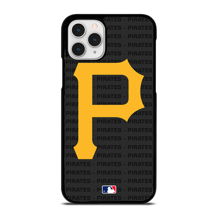 PITTSBURGH PIRATES BASEBALL BLACK iPhone 11 Pro Case Cover