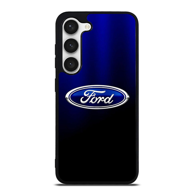 FORD CAR BLUE LOGO Samsung Galaxy S23 Case Cover
