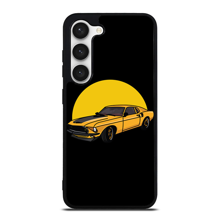 FORD MUSTANG CARTOON Samsung Galaxy S23 Case Cover
