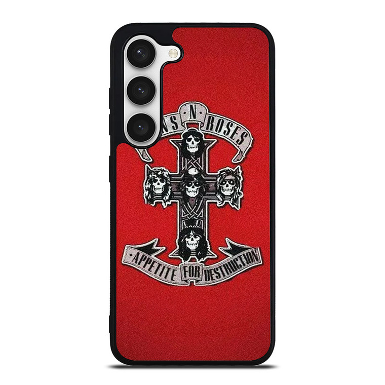 GUNS N ROSES ROCK BAND RED Samsung Galaxy S23 Case Cover