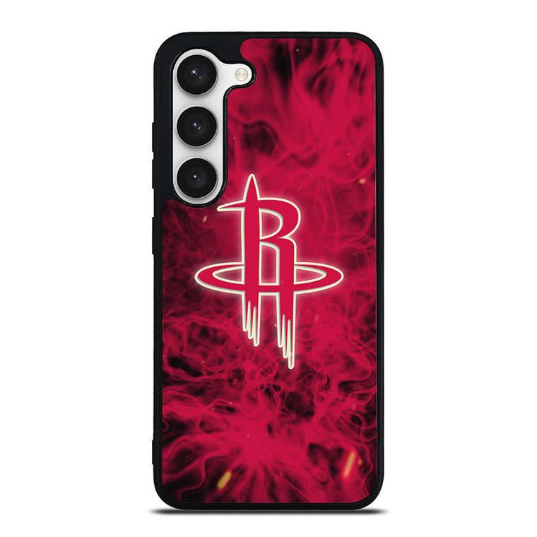 HOUSTON ROCKET BASKETBALL NBA FIRE Samsung Galaxy S23 Case Cover