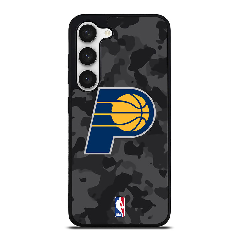 INDIANA PACERS BLACK CAMO Samsung Galaxy S23 Case Cover