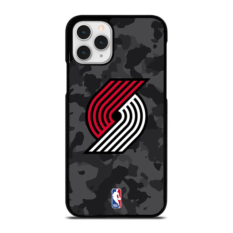 PORTLAND TRAIL BLAZERS BLACK CAMO iPhone 11 Pro Case Cover