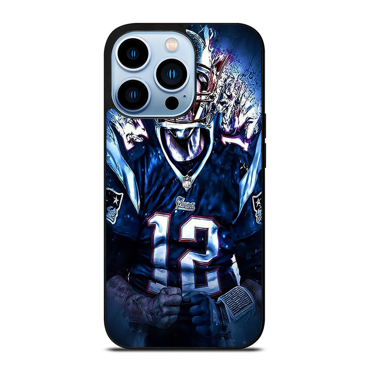 TOM BRADY NEW ENGLAND PATRIOTS NFL iPhone 13 Pro Max Case Cover