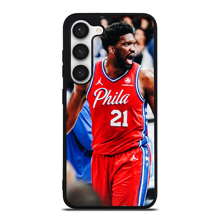JOEL EMBIID PHILADELPHIA SIXERS 3 Samsung Galaxy S23 Case Cover