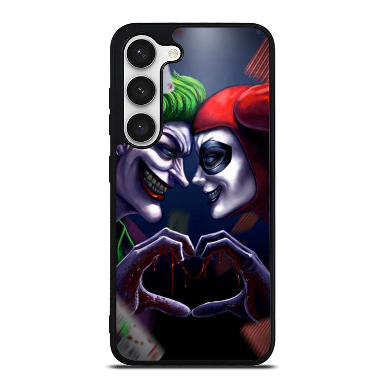 JOKER LOVE HARLEY QUINN ART Samsung Galaxy S23 Case Cover