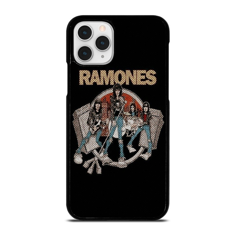 RAMONES ROCK BAND ROAD TO RUIN iPhone 11 Pro Case Cover