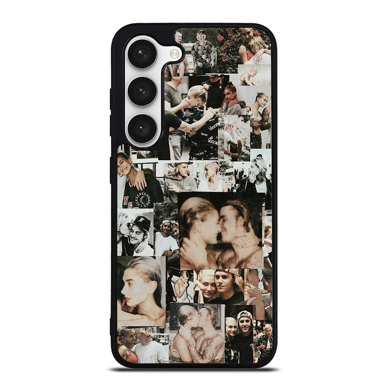 JUSTIN AND HAILEY BIEBER COLLAGE 2 Samsung Galaxy S23 Case Cover