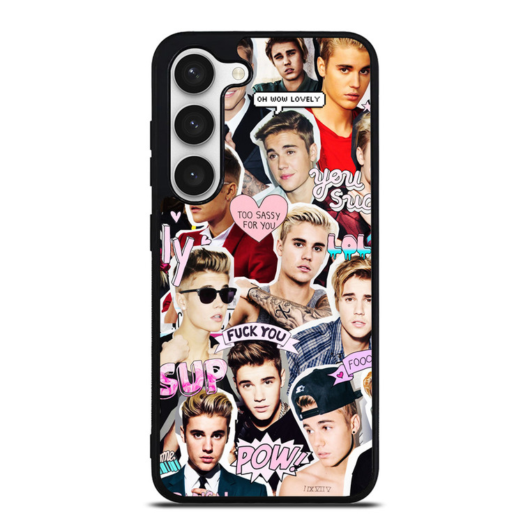 JUSTIN BIEBER COLLAGE Samsung Galaxy S23 Case Cover