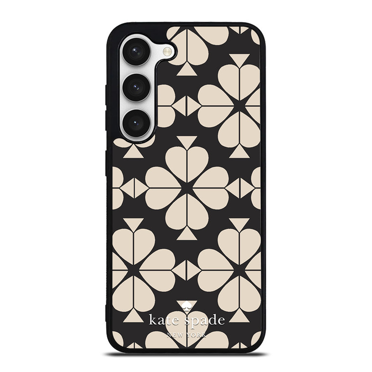 KATE SPADE JACQUARD CREAM Samsung Galaxy S23 Case Cover KATE SPADE JACQUARD CREAM Samsung Galaxy S23 Case Cover