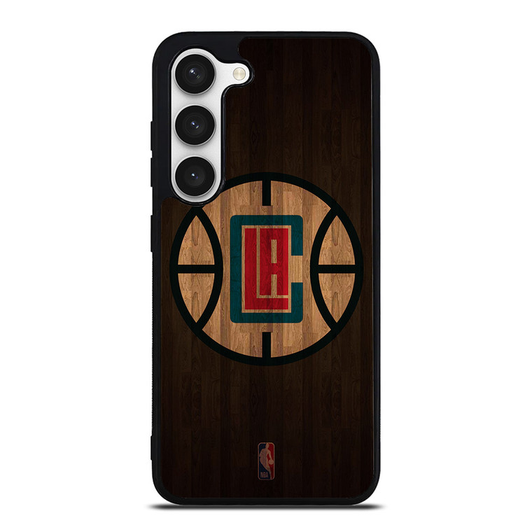 LOS ANGELES CLIPPERS BASKETBALL COURT NBA Samsung Galaxy S23 Case Cover