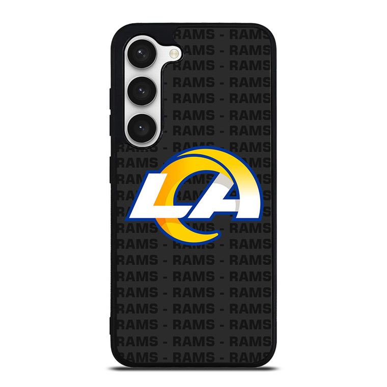 LOS ANGELES RAMS FOOTBALL TEXT Samsung Galaxy S23 Case Cover