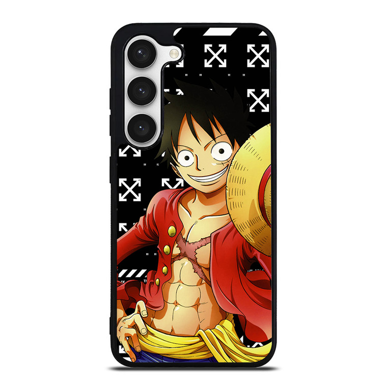 LUFFY OFF WHITE 2 Samsung Galaxy S23 Case Cover