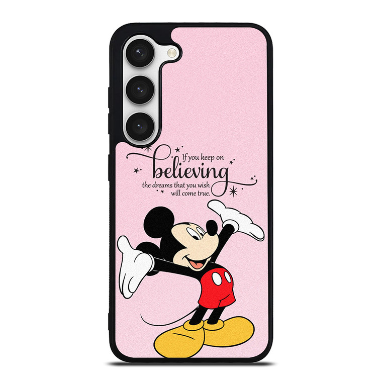 MICKEY MOUSE DISNEY QUOTES Samsung Galaxy S23 Case Cover