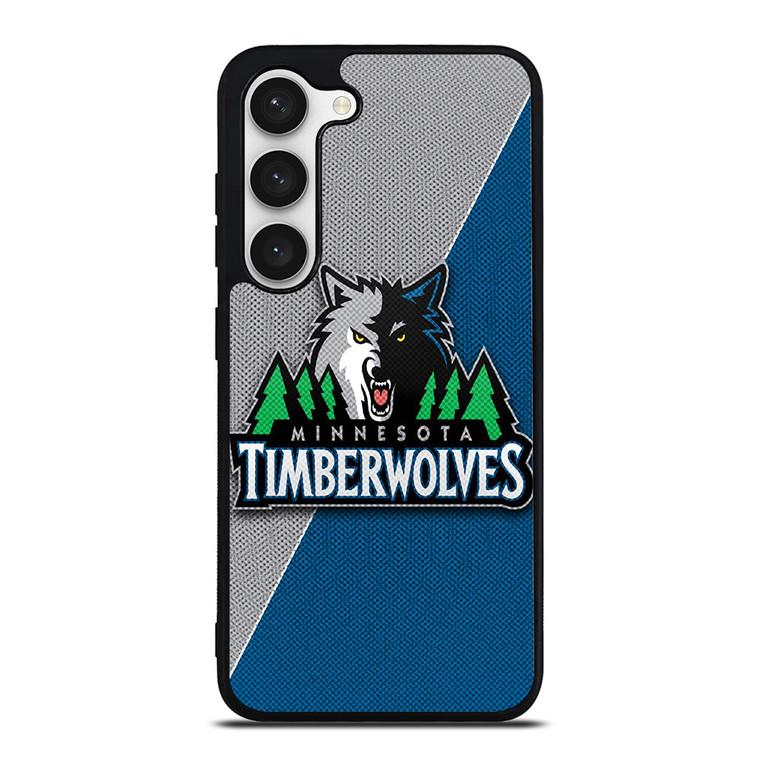 MINNESOTA TIMBERWOLVES NBA BASKETBALL LOGO Samsung Galaxy S23 Case Cover
