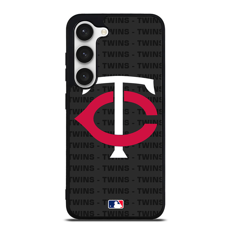 MINNESOTA TWINS BASEBALL BLACK Samsung Galaxy S23 Case Cover