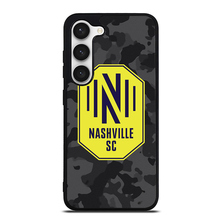NASHVILLE SC MLS BLACK CAMO Samsung Galaxy S23 Case Cover