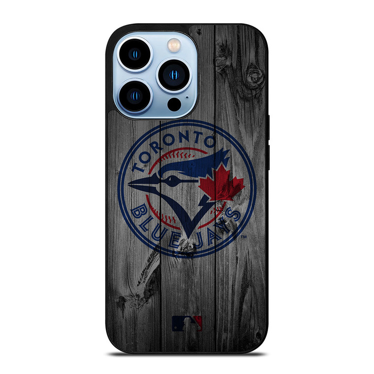 TORONTO BLUE JAYS BASEBALL MLB WOOD LOGO iPhone 13 Pro Max Case Cover