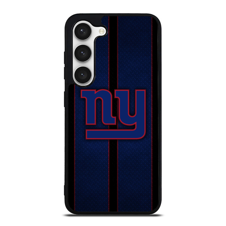 NEW YORK GIANTS NFL METAL STRIPE Samsung Galaxy S23 Case Cover
