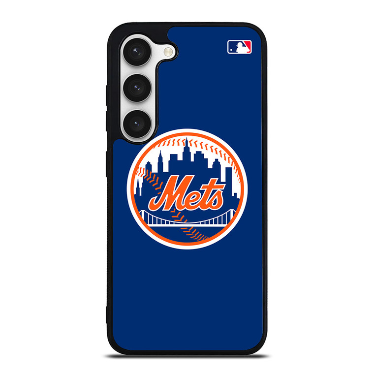 NEW YORK METS MLB LOGO Samsung Galaxy S23 Case Cover