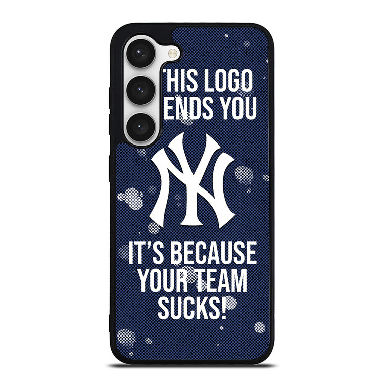 NEW YORK YANKEES MLB BASEBALL BANTER FANS 2 Samsung Galaxy S23 Case Cover