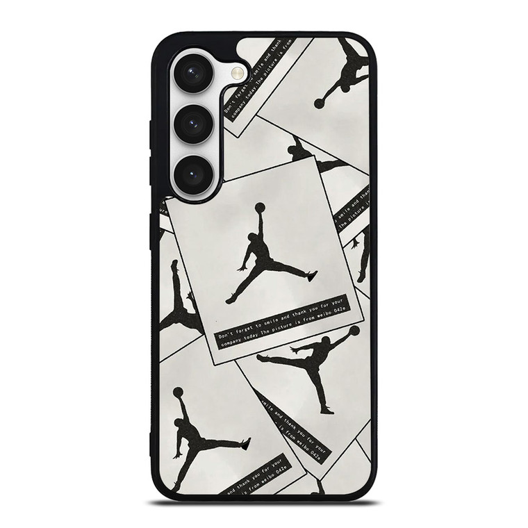 NIKE AIR JORDAN CARD Samsung Galaxy S23 Case Cover