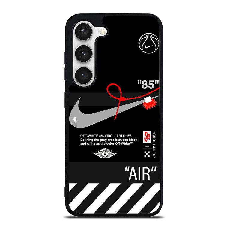 NIKE AIR JORDAN OFF WHITE STRIPES Samsung Galaxy S23 Case Cover NIKE AIR JORDAN OFF WHITE STRIPES Samsung Galaxy S23 Case Cover