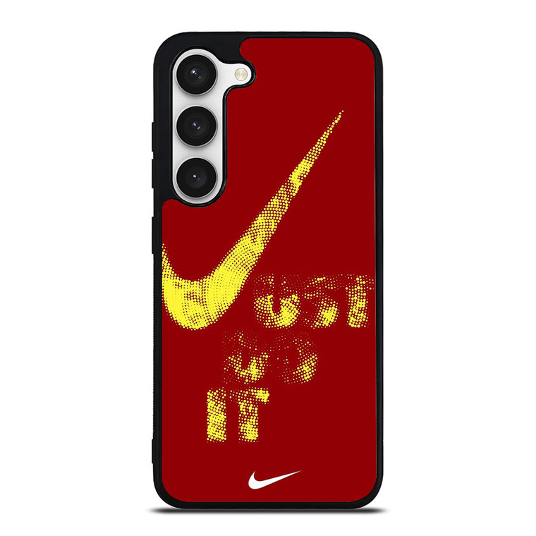 NIKE JUST DO IT RED HALFTONE Samsung Galaxy S23 Case Cover