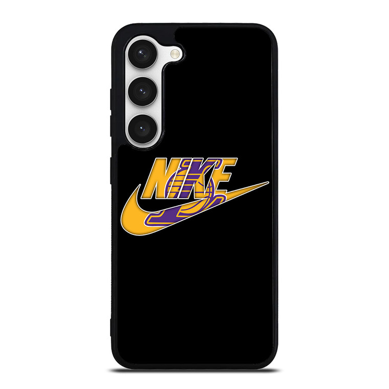 NIKE LOS ANGELES LAKERS SWOOSH Samsung Galaxy S23 Case Cover