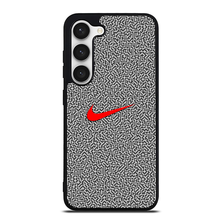 NIKE MAZE PATTERN Samsung Galaxy S23 Case Cover