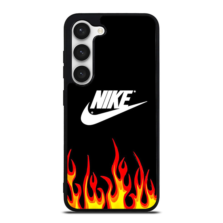 NIKE SWOOSH IN FLAMES Samsung Galaxy S23 Case Cover
