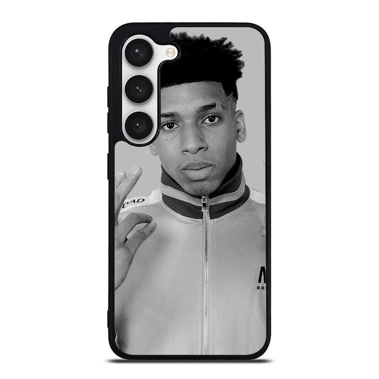 NLE CHOPPA RAPPER BLACK WHITE Samsung Galaxy S23 Case Cover