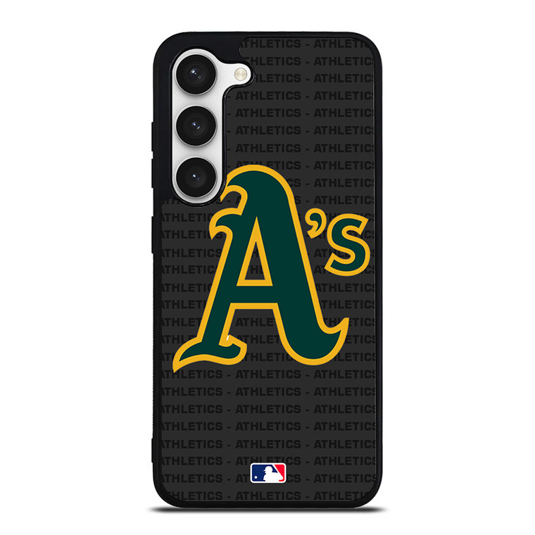 OAKLAND ATHLETICS BASEBALL BLACK Samsung Galaxy S23 Case Cover