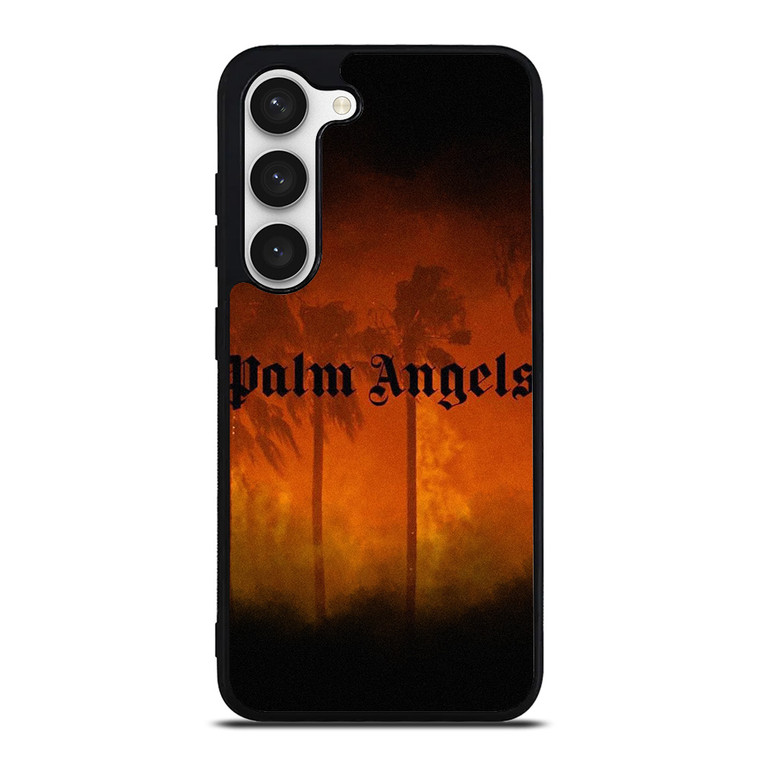 PALM ANGELS BURNING Samsung Galaxy S23 Case Cover