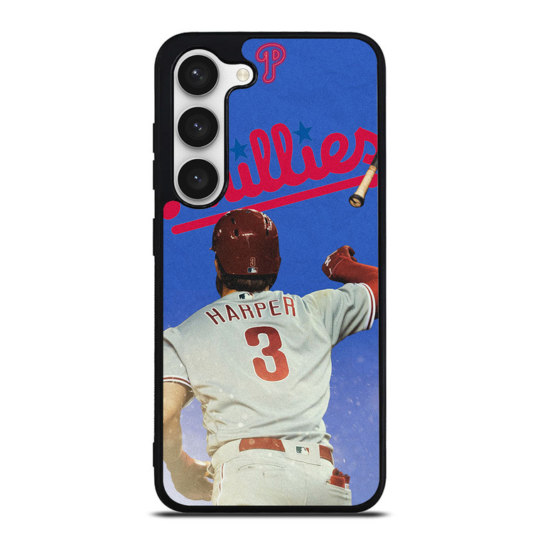 PHILADELPHIA PHILLIES BRYCE HARPER Samsung Galaxy S23 Case Cover