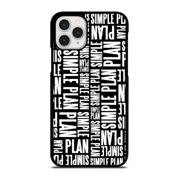 SIMPLE PLAN ROCK BAND LOGO iPhone 11 Pro Case Cover SIMPLE PLAN ROCK BAND LOGO iPhone 11 Pro Case Cover