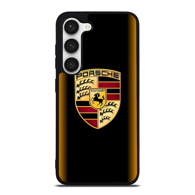 PORSCHE CAR GOLD Samsung Galaxy S23 Case Cover