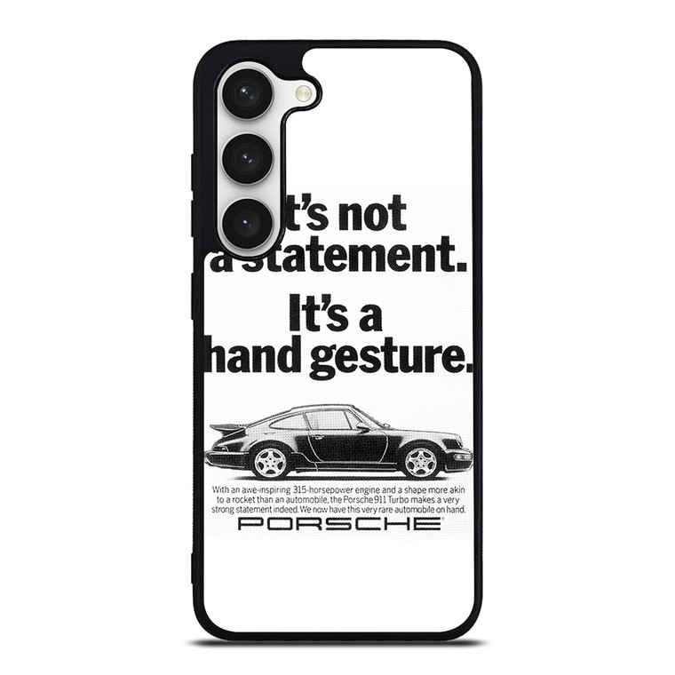 PORSHCE CAYMAN VINTAGE ADS Samsung Galaxy S23 Case Cover