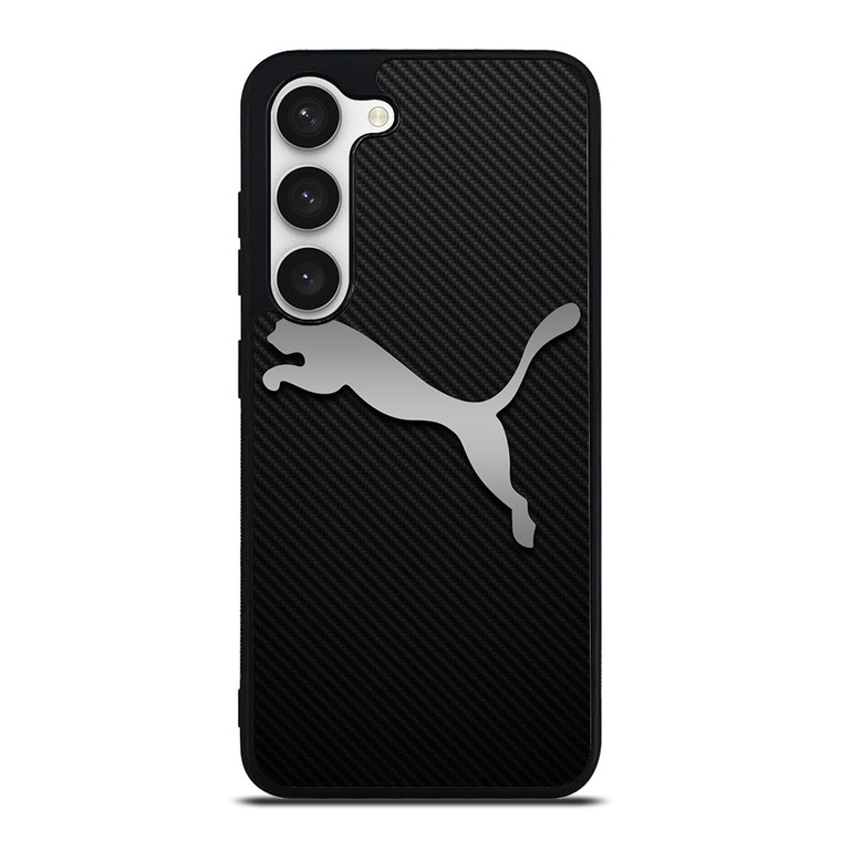 PUMA LOGO CARBON Samsung Galaxy S23 Case Cover