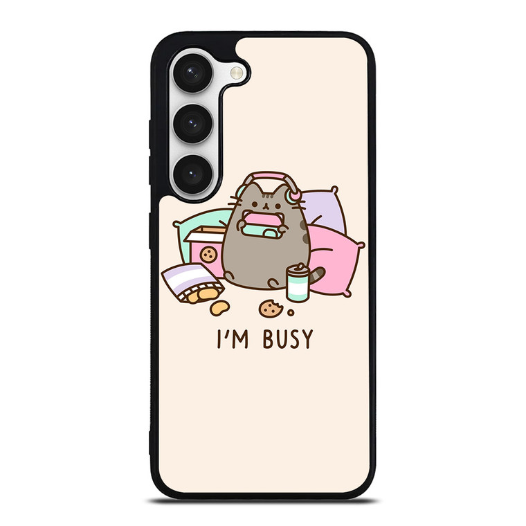 PUSHEEN BUSY CAT Samsung Galaxy S23 Case Cover