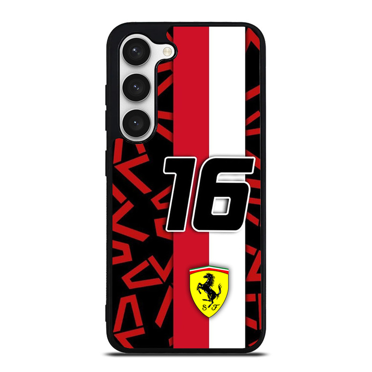 SCUDERIA FERRARI CHARLES LECLERC F1 FORMULA ONE Samsung Galaxy S23 Case Cover