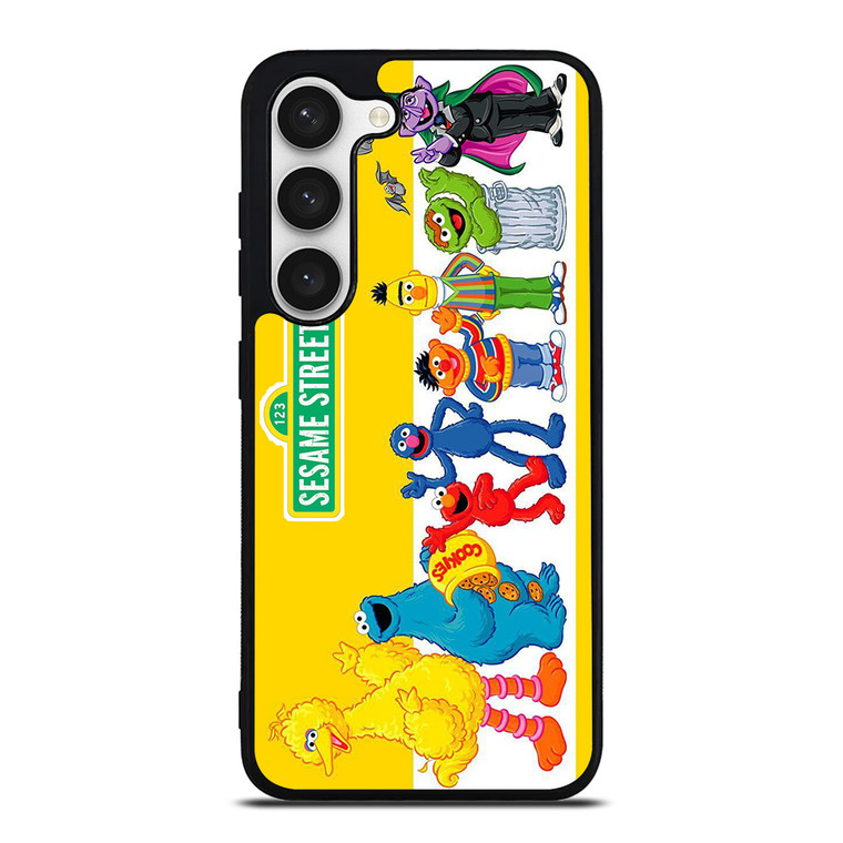 SESAME STREET MUPPETS CHARACTERS Samsung Galaxy S23 Case Cover